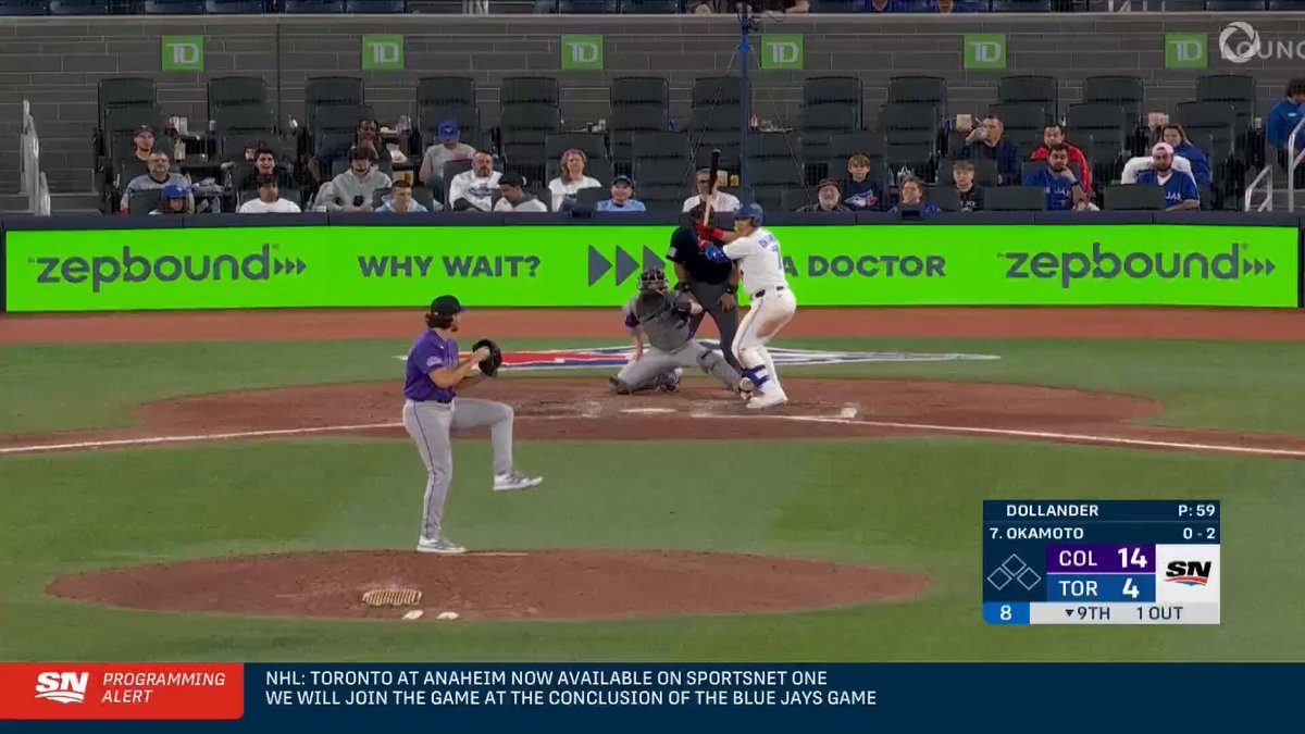 Kazuma Okamoto hits his second homer in as many games 💥 