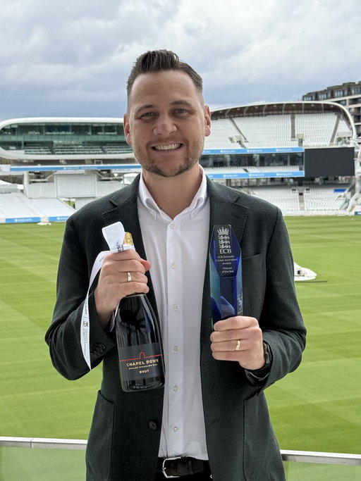 We won! ECB/Cricket Media Club podcast of the year. 
