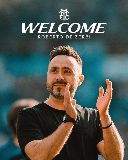 We are pleased to announce the appointment of Roberto De Zerbi as our new Men’s Head Coach on a long-term contract, subject to work permit.

🔗 https://t.co/DtXe0YJSlr 
