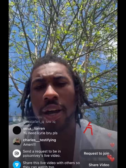 "That’s why my wife in here and she’s not even texting me"

You can clearly hear in the back "Jaden, don’t talk about that" 

Seems like Jaden Ivey might be dealing with some personal issues with his wife 