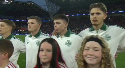 God Save The King gets booed in Cardiff before drowned out by 'Wales, Wales, Wales' chants.

Scenes.


