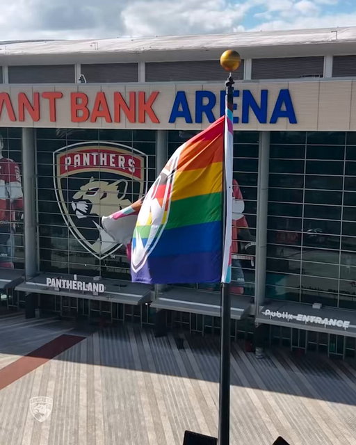 All Pride at @AmerantArena 🏳️‍🌈 