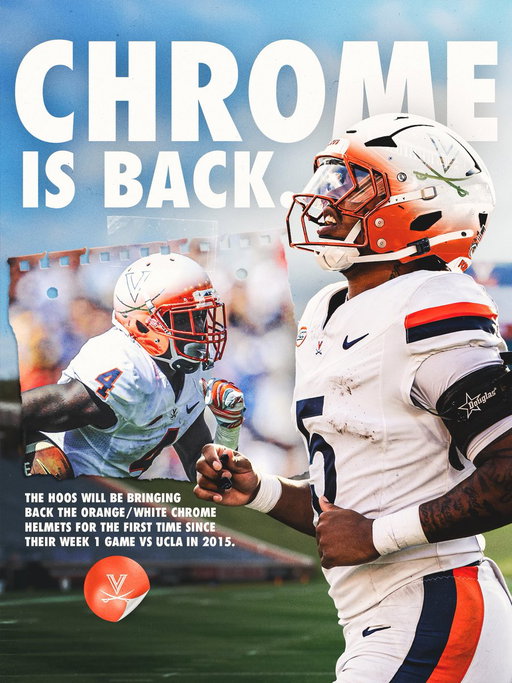 Chrome is back. 

#GoHoos 🔶⚔️🔷 
