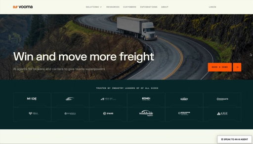 100x increase in traffic 🤯

That’s what happened after Vooma launched their new site in Webflow.

Vooma is one of the fastest-growing AI companies in logistics, building agents that automate freight operations for brokers and carriers nationwide. They needed a digital presence that reflected that momentum.

The new https://t.co/x0u6Fty8pW does exactly that. From high-impact visuals to custom animations and a seamless build, every detail was crafted to elevate the brand and turn the site into a true growth engine.

#MadeInWebflow, start to finish in just 8 weeks.

Kudos to the team that brought the site to life:
Brand: Primary
Web Design: Tim Boros
Creative Direction: Benten Woodring
Development: Devin Fountain
Animation: Valerio Vazquez