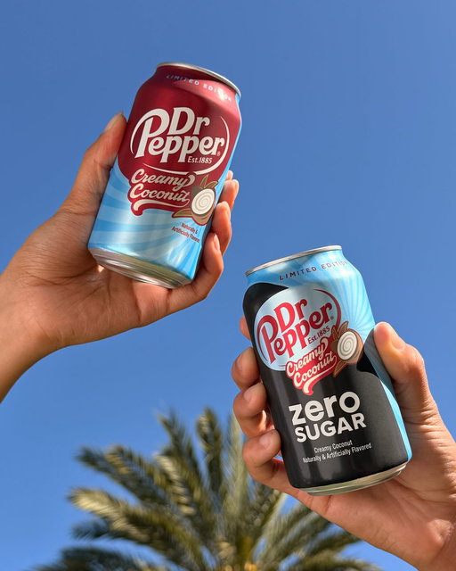 We heard you loud and clear 🗣️🥥Dr Pepper Creamy Coconut is back this summer for a limited time! 