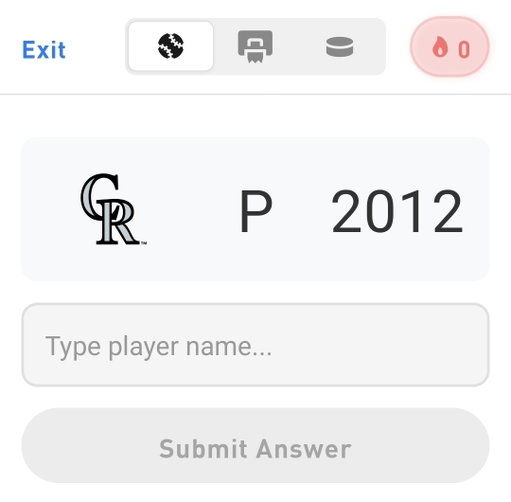 Any non-Rockies fan who can name a 2012 Colorado pitcher off the dome should actually get a statue outside Coors Field 