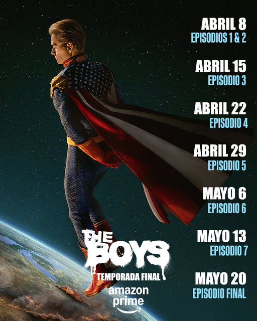 Se viene el caos… y todo va a explotar 🔥 

Marquen su calendario desde ya #TheBoys 