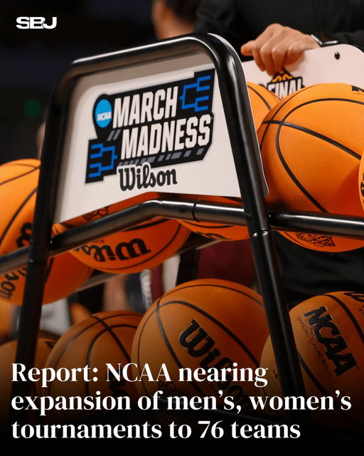 NCAA leadership is expected to finalize an expansion of the men’s and women’s tournaments to 76 teams soon after this year’s tournament 🏀

The proposal would add eight games to the First Four, with 24 teams playing in an opening round before advancing into the main bracket.

Via @YahooSports | https://t.co/p64Ssx3W8a