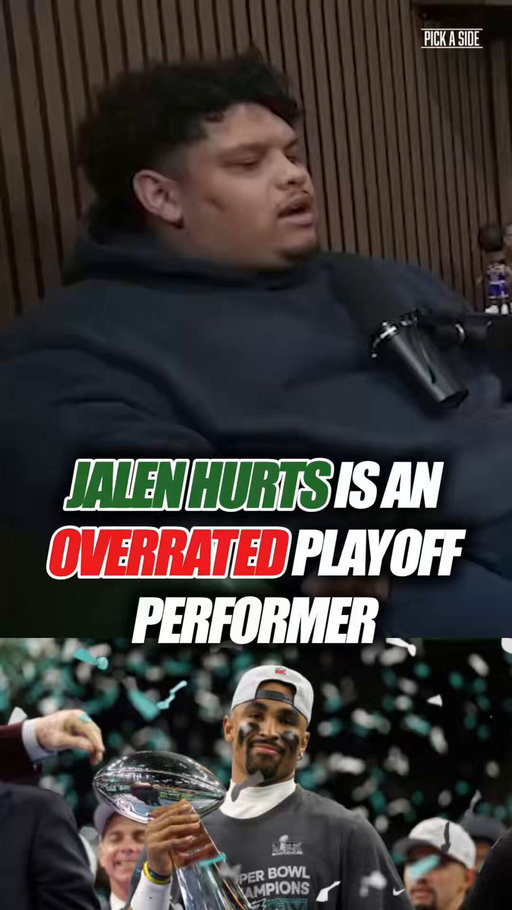 Is Jalen Hurts an OVERRATED playoff performer? 