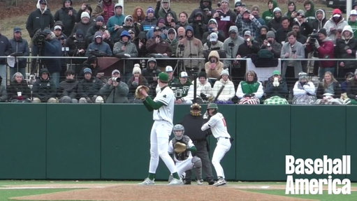 Texas commit Brody Bumila made a statement in his first start.👀

The 6'9 lefty touched 100 MPH and struck out all six batters he faced 🔥💪

(via @BenBadler) 