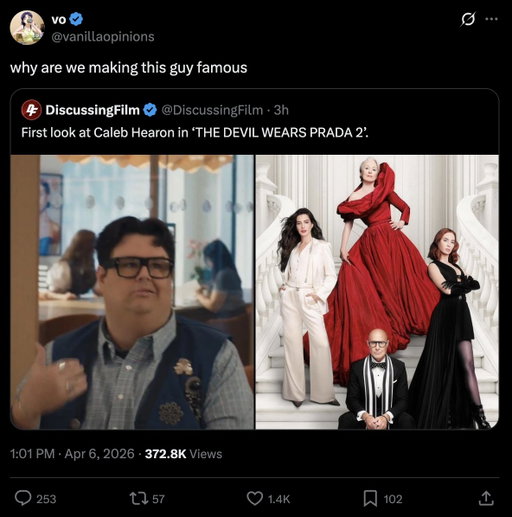 It's because he is really really funny. 