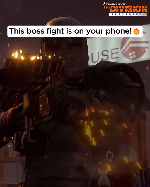 Yeah… this won’t be easy. Preload The Division Resurgence today from the app store…your fight begins today! 
