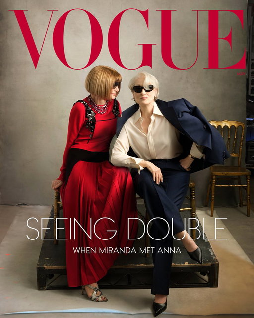 Two icons. One moment.

Vogue: @voguemagazine 
Photographed by: Annie Leibovitz / @annieleibovitz 
