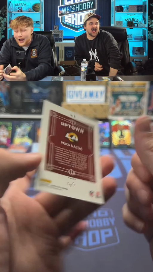 This 1/1 came out of nowhere😍🔥 

#nflcards #paniniamerica #whodoyoucollect #sportscards #cardpull 