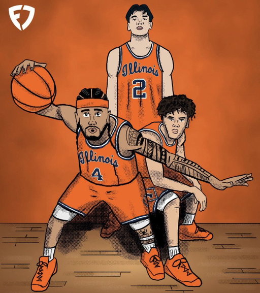 Shoutout @FanDuel this graphic goes hard #illini 