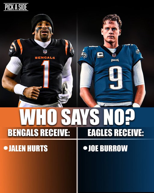 Who says no? 