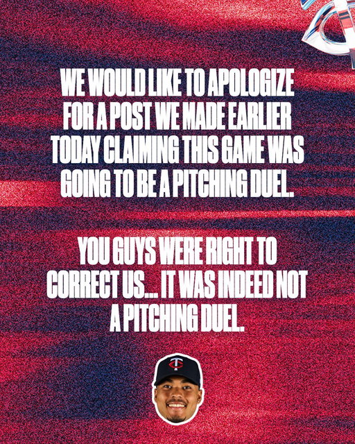 we're sorry 💔 