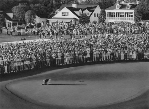 Rory McIlroy commissioned this pencil drawing after last year's Masters Tournament.

The artist (@KeeganHall) provided context on Reddit:

• Spent 6+ months working on it
• Estimates 600-800+ total hours
• Worked on it 6-7 days each week
• Uses a Pentel Graphgear mechanical pencil

Hall says this piece was incredibly challenging because so much detail went into such a small area. For context, the original is smaller than 30x22, so each face in the crowd is essentially a quarter of the size of a fingernail.

This is the second piece he has done for Rory.