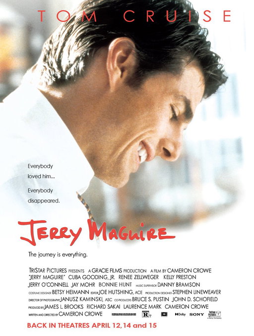 King of the house calls. Master of the living room.

Jerry Maguire is back on the big screen for its 30th anniversary. In select theatres April 12, 14, and 15. Get tickets now. #JerryMaguire @TomCruise 