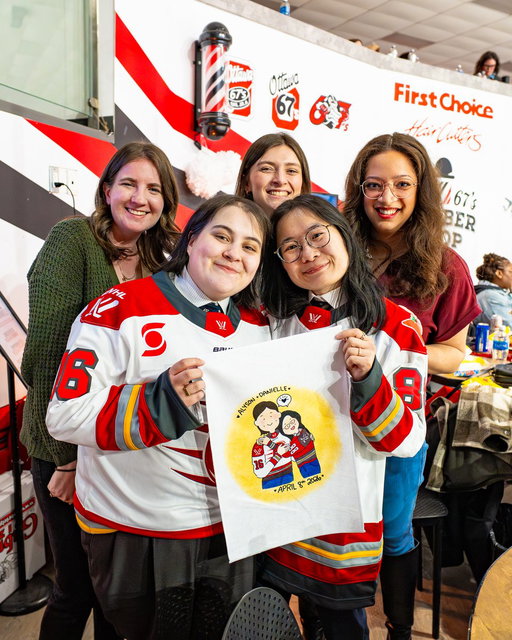 WE'VE OFFICIALLY GOT AN OTTAWA CHARGE WEDDING! 💒🥰

Huge congratulations to the newlyweds Alyson and Danielle, who tied the knot this afternoon and hosted their reception at our game! We're honoured to have been a part of your special day 🫶💍 