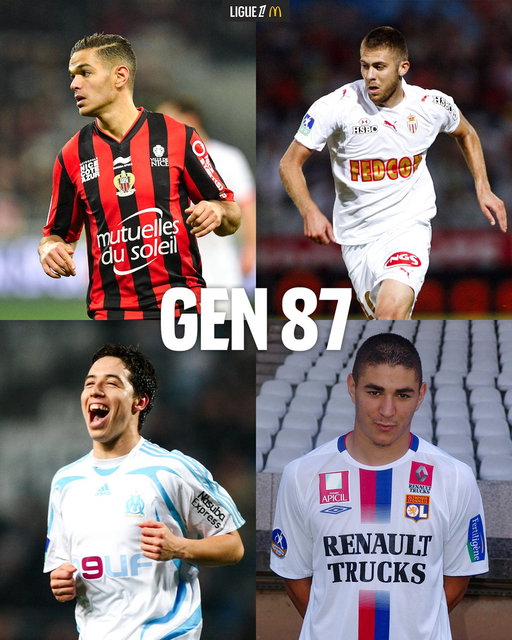 🇫🇷 Hatem Ben Arfa
🇫🇷 Jérémy Ménez
🇫🇷 Samir Nasri 
🇫🇷 Karim Benzema 

Une génération dorée 💫 