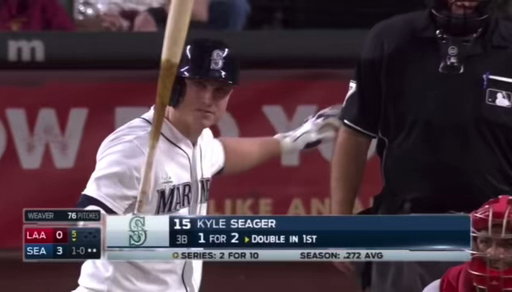 Jered Weaver wasn’t happy with Kyle Seager calling time in the middle of his windup       

So he plunked Seager on the next pitch 😂

