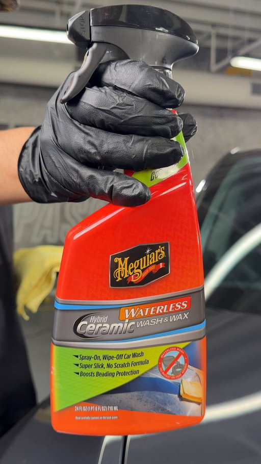 Light dust and contaminants on your paint? Remove contaminants and gently clean between washes without the need for water. Hybrid Ceramic Waterless Wash &amp; Wax! 

#meguiars #waterlesswash #carwash #detailer #ReflectYourPassion 
