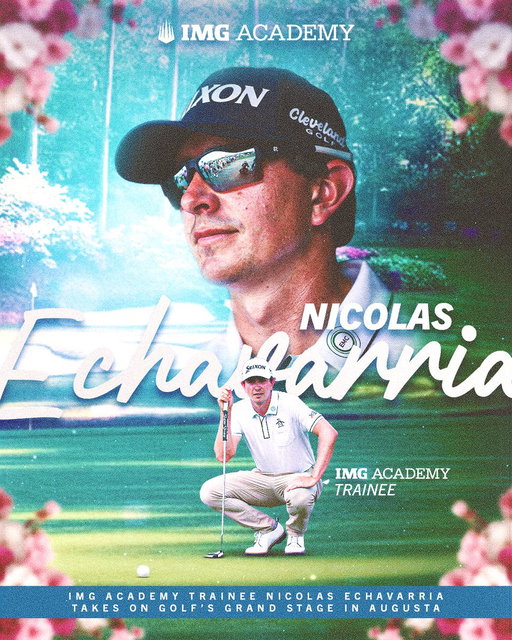 @nicolas_ech on golf’s grand stage. ⛳️

IMG Academy continues to set the standard for developing elite athletes through world class training, expert coaching, and a proven pathway that prepares student-athletes &amp; trainees for success at the highest levels of golf and beyond! 