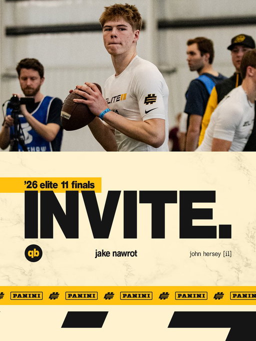 ‘26 ELITE 11 FINALIST

🎯 @JakeNawrot 

#Elite11 