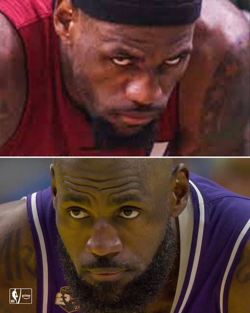 Bron still got that look in his eyes 14 years later 👑 