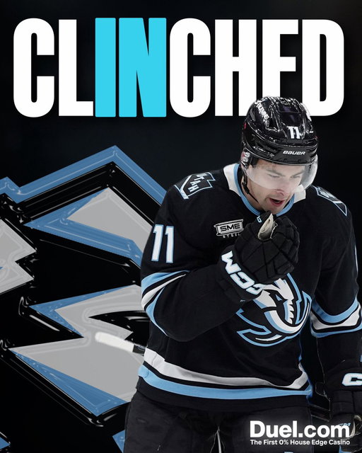 GET TO SOAKING 💦

The Utah Mammoth have clinched a playoff spot for the FIRST TIME in their FRANCHISE HISTORY.

Can they go all the way? 