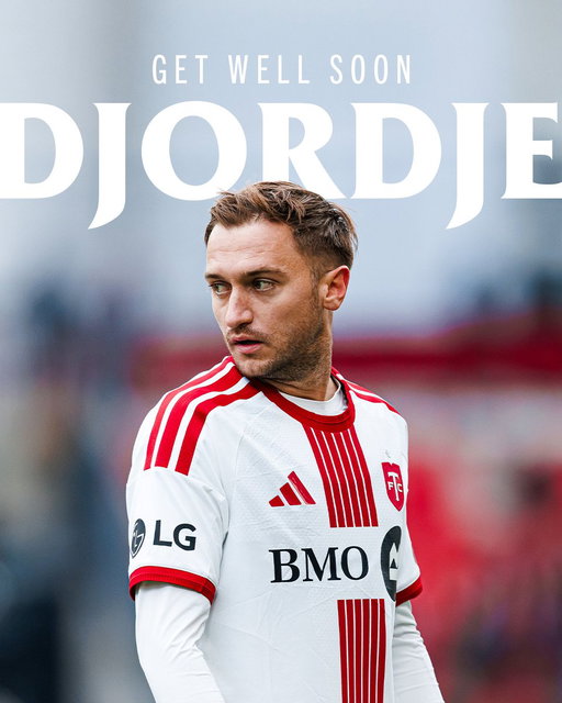 wishing Djordje a speedy recovery 🫶

Toronto FC announced today that midfielder Djordje Mihailovic was diagnosed with a pelvic stress fracture.

Read More 📰: https://t.co/OKnAAfvVwF 