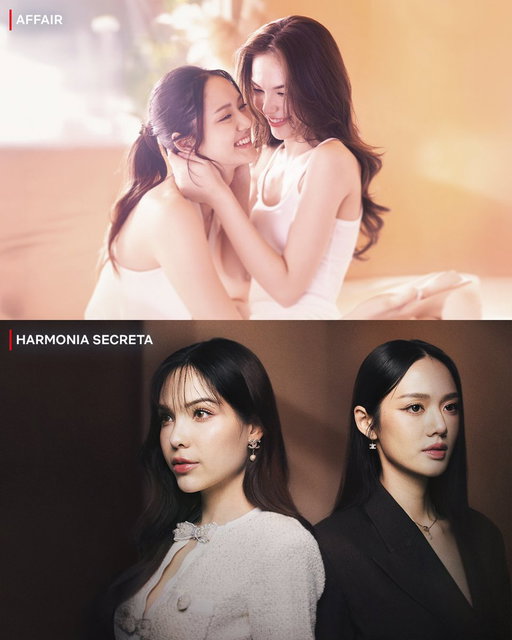 🚨 ATENÇÃO, NAÇÃO LMSY! ATENÇÃO, MUNDINHO GIRLS LOVE! 🚨

Affair e Harmonia Secreta, séries GL tailandesas, já estão disponíveis. 💗 