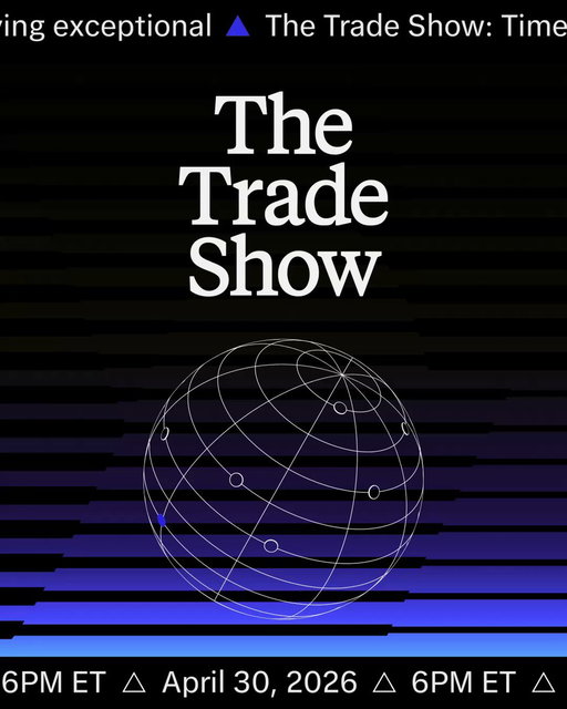 Introducing The Trade Show — a new live event all about trading and new Wealthsimple trading products. Hosted by traders who love talking trade. Cem Karsan, aka @jam_croissant, will be there to make it all make sense.

April 30 at 6pm ET. Register to tune in live: https://t.co/N7kPj2iMlR