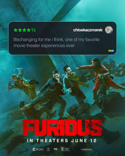 This is why we go to the movies. #TheFurious is now releasing in theaters on June 12. 