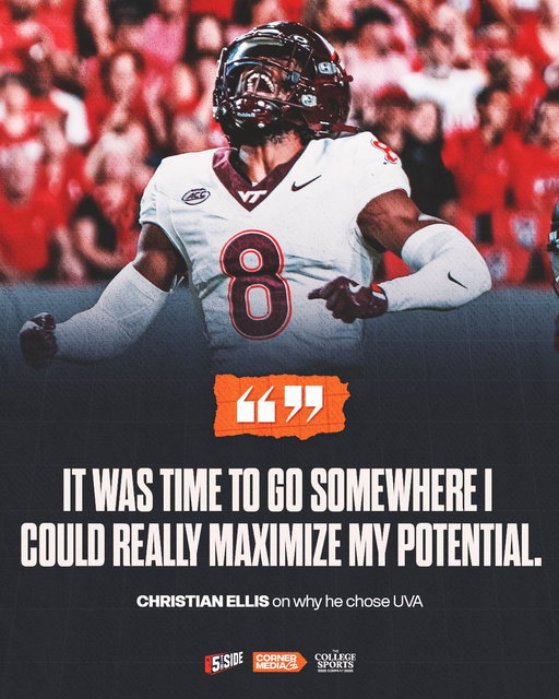 There was no better place to succeed than UVA for @Christian_E22 🔥⚔️ 