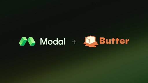 We're excited to announce that @ButterDev_ is joining Modal to help us continue to build the best sandbox infrastructure. 

Welcome to the team! 💚🧈 