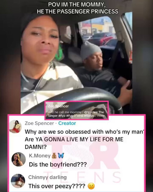 Zoe Spencer came through with a message after folks flooded her comments questioning if Vontee The Singer is her new man or not 👀

✍🏾: #TSRStaffTC 