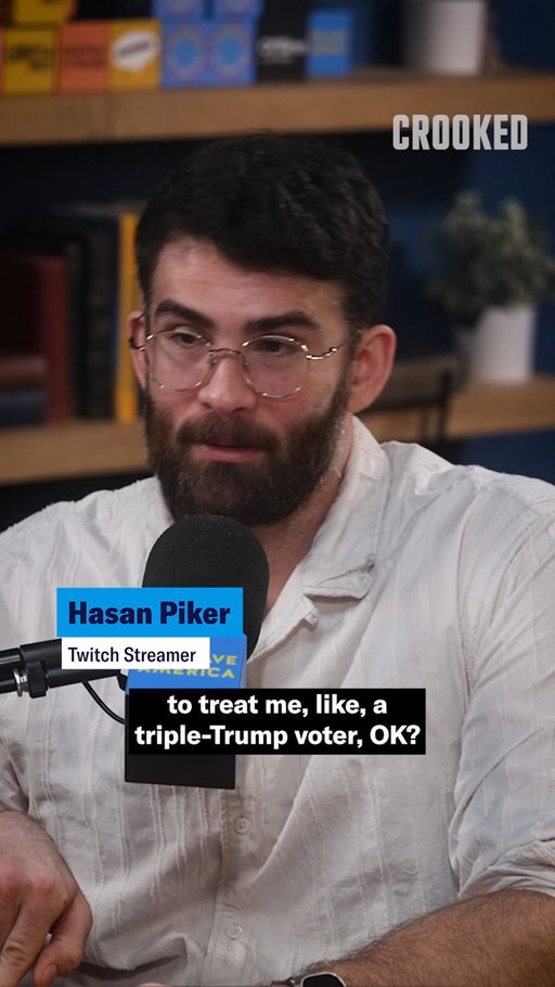 "I want the Democratic party to treat me like a Never-Trumper" –Hasan Piker 