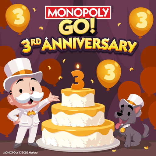 3 years of Seasons, Events, and epic Rewards. From the debut of Dough Fest to your pets making it in-game—what a ride! 🐾

To say thanks for rolling with us, we’ve got a gift for YOU! 🎁👇

https://t.co/v7dahRQN2c (24hr link!)

Cheers to many more years on the Board! 🥂✨ 