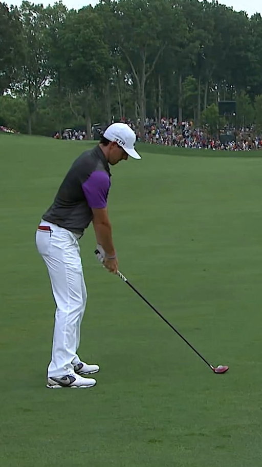 From 280 to set up eagle. And to think they thought Rory McIlroy mishit it. 🤣

#PGAChamp 