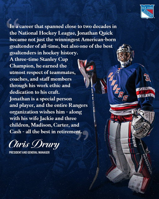 One of the best to ever do it. 

Congratulations on an outstanding career, Quickie! Wishing you all the best in retirement 💙❤️ 