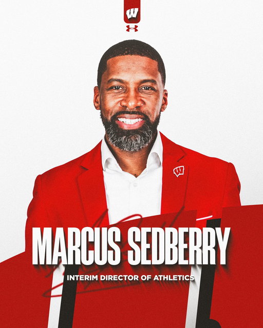 Marcus Sedberry’s impact has been significant since joining the Badgers in 2022. He has been vital in shaping Wisconsin’s future in competition and the classroom and we’re confident in his leadership as interim Director of Athletics as we move forward. 