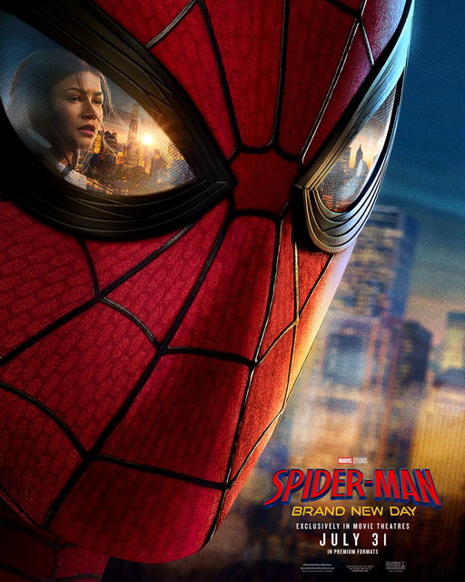 New teaser poster for Spider-Man: Brand New Day. In theatres July 31. 🕷️ 