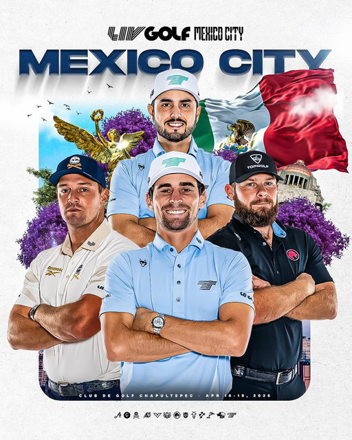 WE’RE BACK MEXICO CITY 🇲🇽

#LIVGolfMexicoCity 