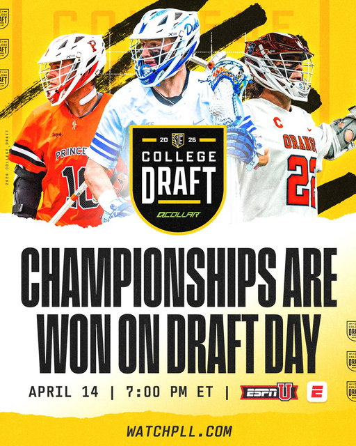 HAPPY COLLEGE DRAFT DAY 📺

See you later on ESPNU 👀