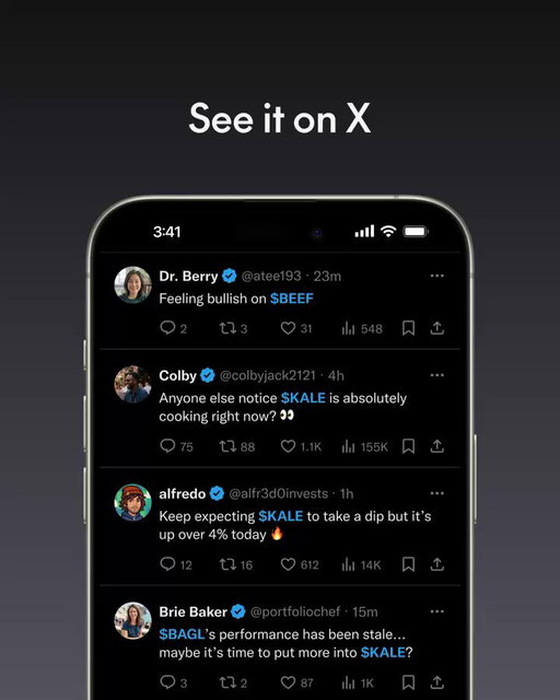 Hello Smart Cashtags.

Starting today, any ticker tapped on @X routes Canadian investors straight to Wealthsimple to trade. One tap from conversation to order entry. That's it. 