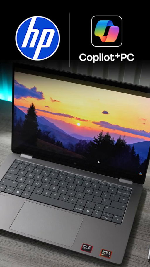 The HP OmniBook X Flip, a Copilot+ PC, is a 2-in-1 laptop built for your whole life. This PC is designed to make life easier, increase your productivity, and guide you to greater success...and I'm not just talking about gaming! If you need a solid laptop for professional work, creative projects, casual gaming, and entertainment, this could be the perfect PC for you. #CopilotPCs #OmniBookX @windows @HP