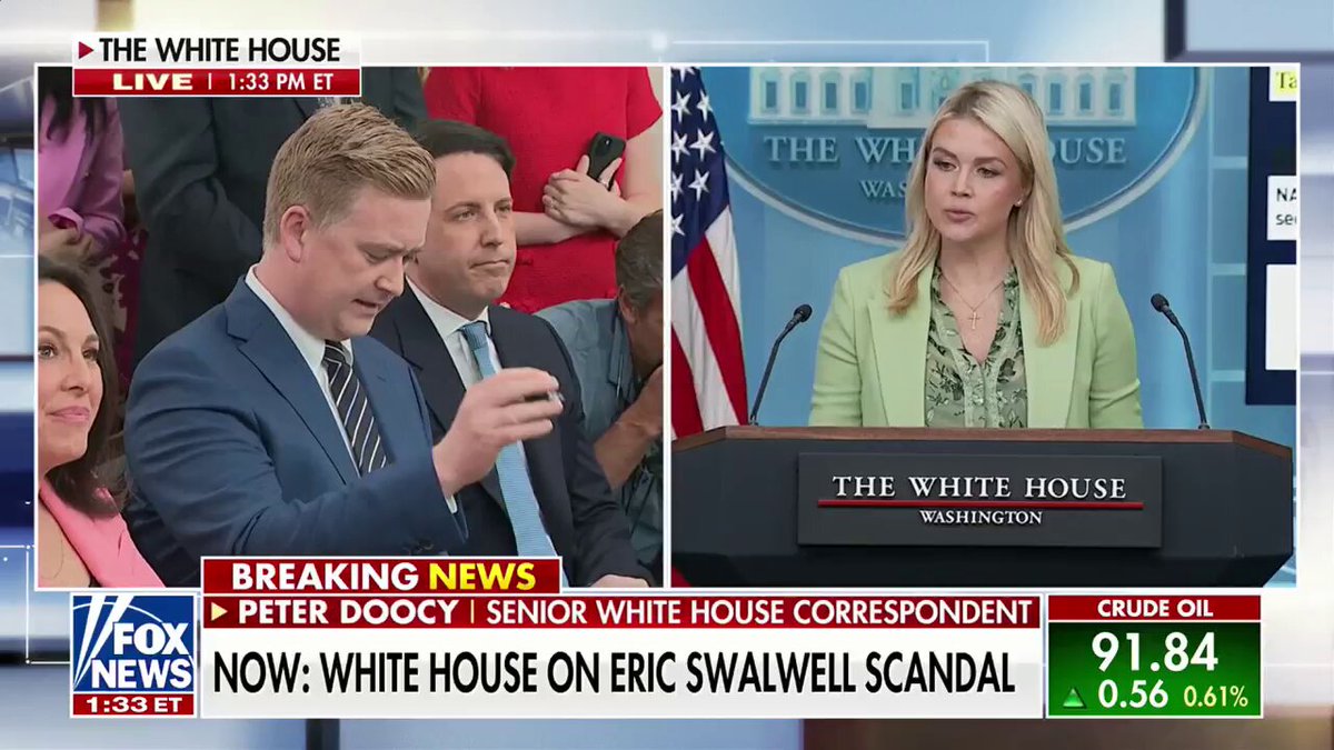 PETER DOOCY: “There are now 10 American scientists who have either gone missing or died since mid 2024. They all reportedly had access to classified nuclear or aerospace material. Is anybody investigating this to see if these things are connected?”

KAROLINE LEAVITT: “I’ve seen the report, Peter. I haven't spoken to our relevant agencies about it. I will certainly do that, and we'll get you an answer. If true, of course, that's definitely something I think this government administration would deem work worth looking into. So let me do that for you.”

@pdoocy