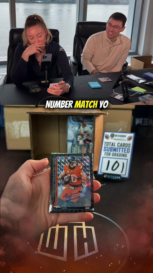 This pack came different🤣🔥 

#nflcards #toppschrome #whodoyoucollect #sportscards #cardpull 